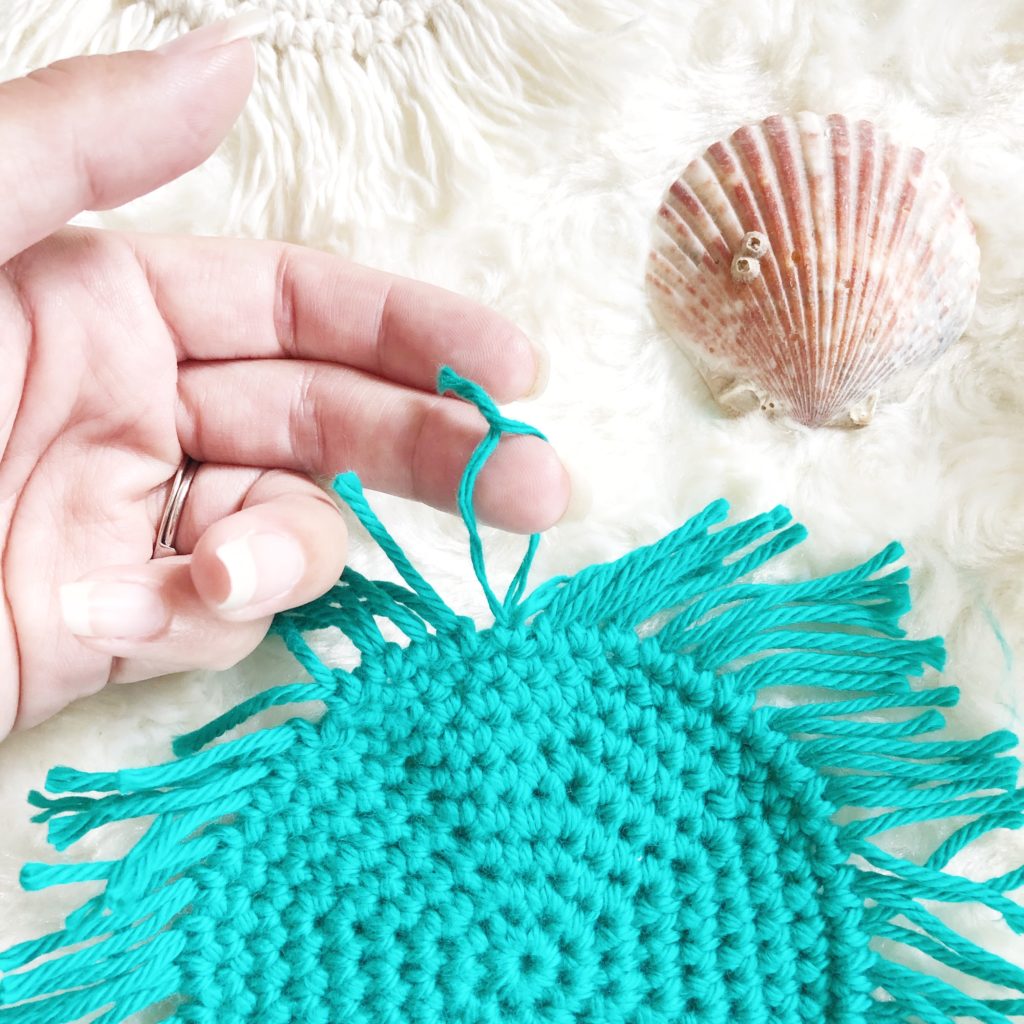 Boho Crochet Coasters -- Free Crochet Pattern • A Plush Pineapple